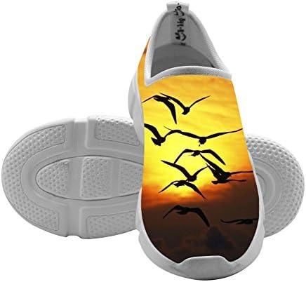 Bird Light Sky Kids Free Sports Shoes 2018 Print Running Shoes For Girls 8 B(M)