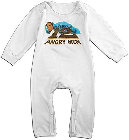 VanillaBubble Angry Men For 6-24 Months Infant New Design Romper White Size 24 Months