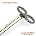 Candle Wick Trimmer / Wick Clipper / Wick Cutter - Reaches Deep Into Candles To Cut Spent Wicks, Allow Cleaner Burn and Prevent Soot Buildup - by Candle Theory