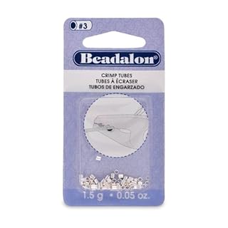 UPC 035926054493 product image for Beadalon Crimp Tube 2.0-Millimeter Silver, Plated, 1-1/2-Grams (B001ALAOKO) | upcitemdb.com