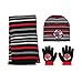 Marvel Comics Spiderman Winter 3pc Set Hat Gloves and Scarf