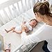 Dourxi Crib Mattress, 2-Stage Dual Sided Toddler Mattress, Premium Breathable Memory Foam Mattress, Dual Comfort Sleep System for Newborn Infant and Toddler, W/Skin-Friendly Removable Outer Cover