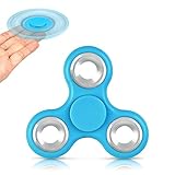 FridayFun For Blue Tri-Spinner Fidget Foucus EDC ADHD Toy With Stable and Longer Rotationï¼ŒSmooth Bearing Anxiety Relief Toys