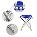 Ationgle Portable Folding Stools for Camping, Outdoor Lightweight Folding Chair for Picnic BBQ Fishing Hiking Travellingthumb 3