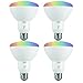 Sylvania Osram Lightify Smart Home 65W BR30 White/Color LED Light Bulb (4 Pack)
