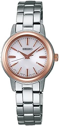 Amazon.com: Seiko Watch SWFA196 Women's Solar Watch, Pink Gold
