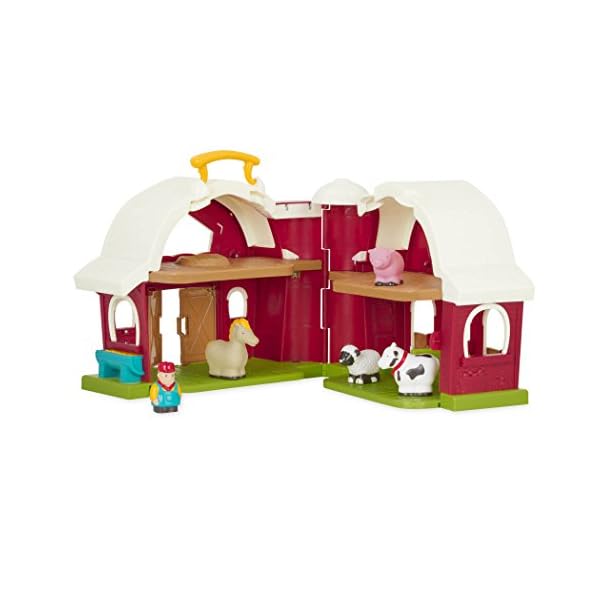 Battat--Big-Red-Barn--Animal-Farm-Playset-for-Toddlers-18m-6-pieces Battat – Big Red Barn – Animal Farm Playset for Toddlers 18m+ (6 pieces)