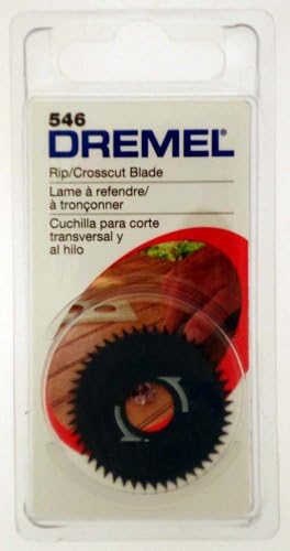 LDRE546D01 PPI 1.25" Diameter, Genuine Dremel Brand Rip/crosscut Blade For Wood And Wood-like Materials : ( Pack of 1 Pc )