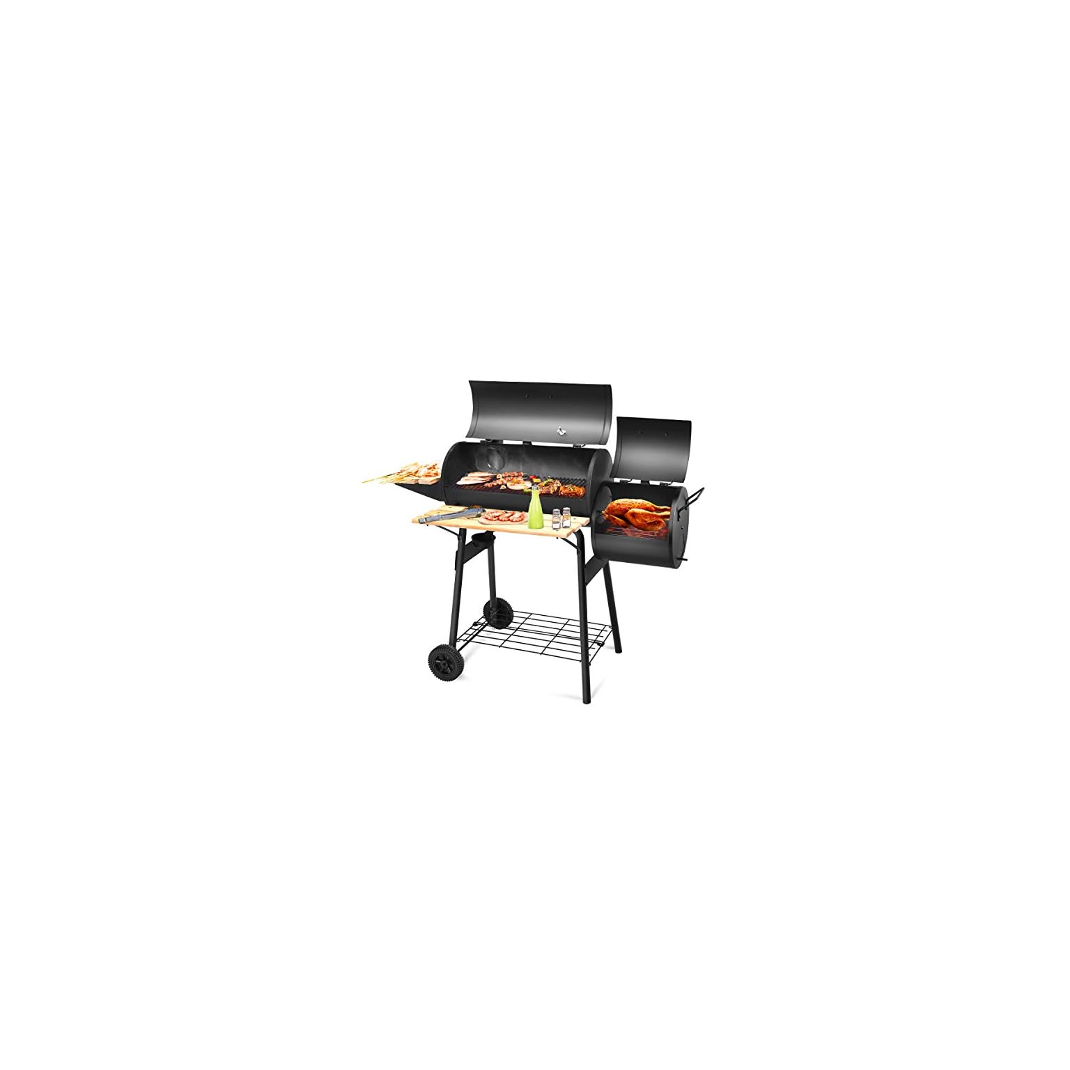 Barbeques Galore 32inch Turbo Charcoal BuiltIn Stainless Steel BBQ