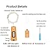 6 Pack 20-LEDS Spark Wine Bottle Light, Cork Shape Battery Copper Wire String Lights for Bottle DIY, Christmas, Wedding and Party Décor (Colorful)