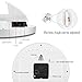 Newwings 1080P WiFi Hidden Camera Wall Clock Wireless Spy Camera Nanny Cam with Motion Detection, Indoor Covert Security Camera for Home and Office
