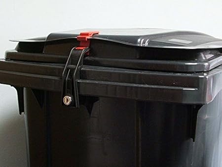 CTS Mülltonnenverschluss Mülltonnenschloss 240 Liter für Otto Mülltonnen (gleichschließend)