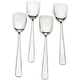 RSVP Stainless Steel Ice Cream Spoons Set of 4 NEW