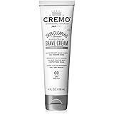 Cremo Unscented Shave Cream With Skin Clearing Formula, Helps Prevent Razor Bumps, Blemishes And Ingrown Hairs, 4 Ounce