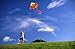 Hengda Kite So Beautiful Loving Heart Butterfly Kite Single Line Kite Incudes 30m String and Handle