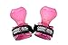 Cobra Grips PRO Weight Lifting Gloves Heavy Duty Straps Alternative to Power Lifting Hooks for Deadlifts with Built in Adjustable Neoprene Padded Wrist Wrap Support Bodybuilding (FIT Pink Rubber)