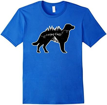 Mens Chinook Enjoy It All Shirt 2XL Royal Blue