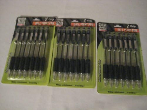 RT BP Pen, Black, 7 Per-Pack (3 pack)