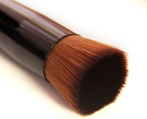 Professional Face Cosmetic Liquid Powder Foundation Concave Makeup Brush (Flat)