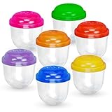 Vending Machine Capsules - 2 Inch Frosty-Clear