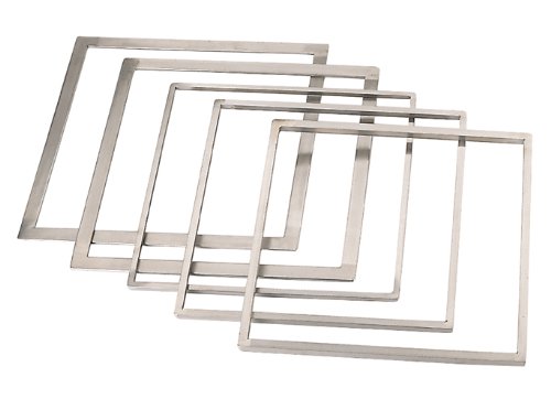 Click Here to See More Images DeBuyer Square Stainless Steel Frame for Ganache or Chocolate (13.27