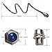 5pcs/Lot LED Indicator Light Lamp Pilot Dash Directional Car Truck Boat blue red green yellow white (5pcs A)