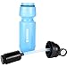 Rivka™ 24-Sur Survival Water Filter Bottle w High Performance Ionic Filtration System - 100Gal Cartridge Capacity - Made in USA - 24oz. BPA Free