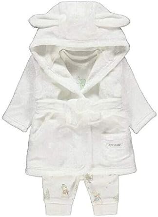 baby dressing gown and pyjama set