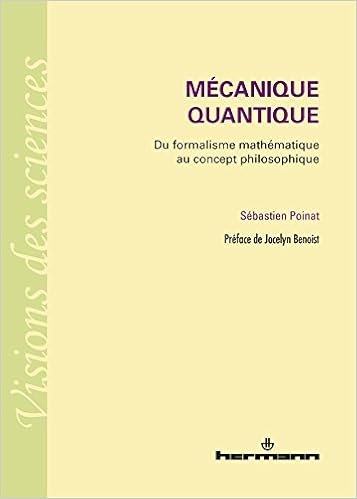 Amazon Fr Mecanique Quantique Du Formalisme Mathematique Au Concept Philosophique Poinat Sebastien Livres