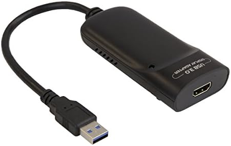 LB1 High Performance USB 3.0 to HDMI to extend Multiple Monitor for Supersonic SC-1311 White 13.3" LED Widescreen HDTV 1080p Television w/ HDMI In 4K Resolution up to 3840 X 2160