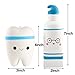 BeYumi Slow Rising Squishy, 2 Pcs Smiley Tooth & 1 Pcs Cartoon Toothpaste Cream Scented Rebound Stress Reliever Toys Charms Soft Squishy Toy