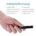 Flashlight Led Pen Pocket Light - [2 PACK] K KERNOWO Small EDC Tactical Penlight Waterproof with Clip Super Bright 240 High Lumens IPX6 for Camping, Automotive, Inspection (2AAA Batteries Included)