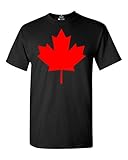 Shop4Ever® Canada Maple Leaf T-shirt Canadian Flag Shirts