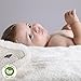 Premium Baby Receiving Blanket - Hooded Plush Fleece Swaddle Blanket - Organic Un-Dyed Cotton Unisex Wrap for Boys and Girls