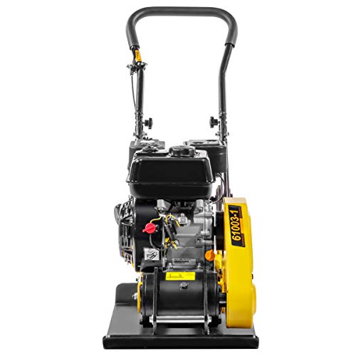 STKUSA 6.5HP Gas Vibration Compaction Force Industry Plate Compactor Construction 2360Lbs Force
