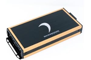 Diamond Audio MICRO84U 660W RMS MICRO8U-Series Compact Car/Motorcycle/UTV Class-D 4-Channel Amplifier + Free LAB Sticker