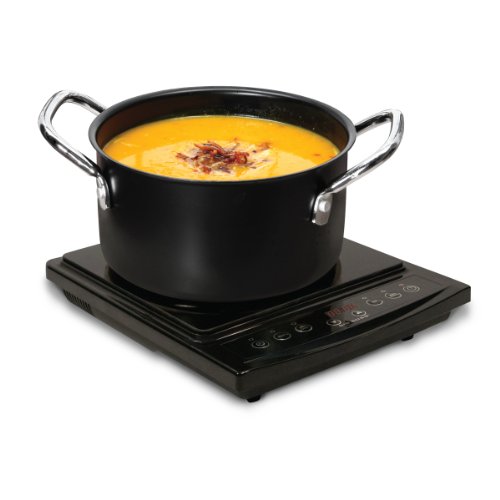 Big Boss 9147 1300-watt Induction Cooktop Compatible with Induction Cookware, Black