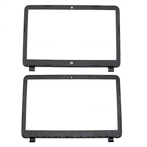 S-Union New Replacement LCD Back Cover & Front Bezel & Hinges Compatible for HP 250 255 G3 15-G 15-H 15Z-G 15G 15R 15-G040CA 15.6" Series Laptop - Thumbnail 2
