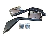 VOLVO VNL HOOD MIRROR SET(BOTH SIDES) CHROME COVERS