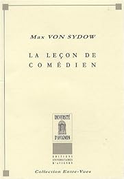 La  leçon de comédien