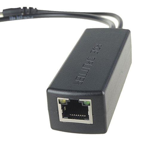 DSLRKIT Active PoE Splitter Power Over Ethernet 48V to 5V 2.5A Compliant IEEE802.3af