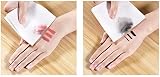 Lullaxy 100PCS Cotton Disposable Wash Towels Makeup Remover Facial Tissues view 8