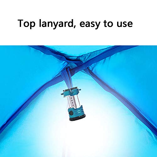 QYQS Vollautomatisches Klappzelt im Freien, kein Angelzelt erforderlich, ultraleichtes Strandzelt, blau, 155 * 145 * 110… – Bild 6