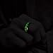King Will Aurora 8mm Gold Celtic Dragon Luminou Glow Tungsten Carbide Wedding Ring for Men Women
