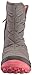 Columbia Girls' Youth Minx Slip Omni-Heat Waterproof Snow Boot, Quarry, Wild Salmon, 7 M US Big Kid