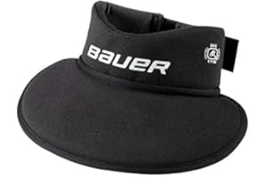 PG SPORTS Bauer Hockey NLP8 Cut Resistant Neck Guard with Bib