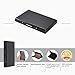 RFID Blocking Credit Card Holder, JuneLsy Metal Credit Card Case for Men and Women Credit Card Holder Wallet for Bank Cards and ID Cards Black