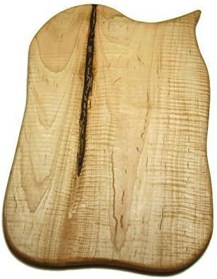 Large Tiger Maple Wood Cutting Board