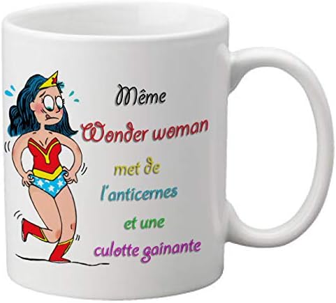Wild And Free Spirit Wonder Woman Humour Mug Amazon Co Uk Kitchen Home