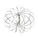 Flow Ring,Kinetic Spring Toy,3D Sculpture Ring Multi Sensory Fidget Toy